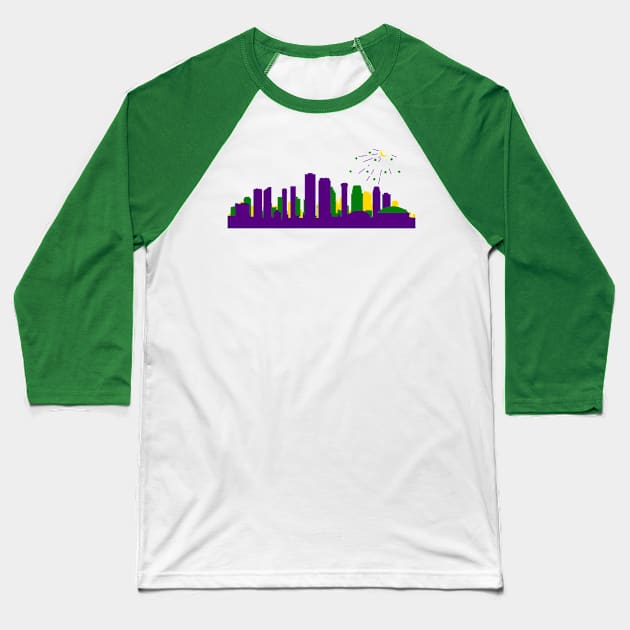 My Mardi Gras Shirt Baseball T-Shirt by Gsweathers